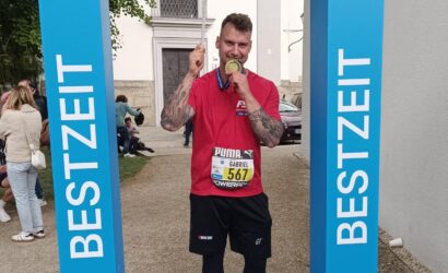 Ottakringer Grätzlpolizist kämpft sich ins Marathon-Ziel!